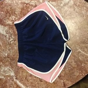 Nike Dri-Fit pink and blue short